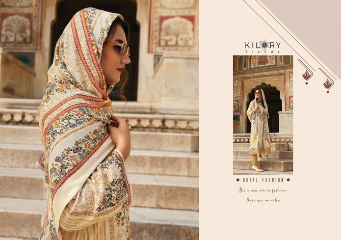 Naqsh By Kilory Viscose Pashmina Digital Printed Dress Material Wholesale Shop In Surat